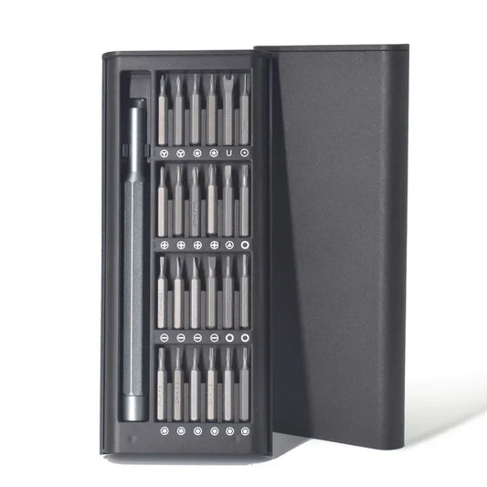 Precision Screwdriver Set 25 in 1 Screw Driver Se Hexagonal Flat Head Magnetic Screwdriver Head for Iphone PC Watchcameraglasses